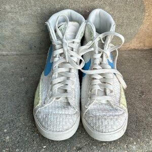 Nike Blazer Mid ‘77 NEXT NATURE Sail University Blue ‘HEMP’Men’s sneakers size 9